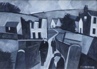Lot 502 - Peter Stanaway, Delph, oil.