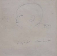 Lot 602 - Alan Lowndes, Amanda, pencil.