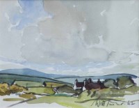 Lot 619 - William Turner, Anglesey Farm, watercolour.