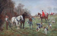 Lot 647 - G.D. Rowlandson, Which Way?, oil on canvas.