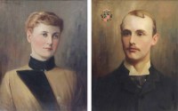 Lot 649 - Edmund Dyer, Marcia Ellen Cissie and Ernest Akroyd Kinnear, oil (2).