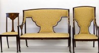 Lot 724 - A/N Setee and Chain and Single Chair