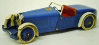 Lot 37 - A Meccano No.1 touring car constructor set, unboxed and built