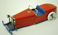 Lot 39 - A Meccano No.1 touring car constructor set, unboxed and built