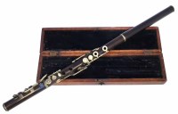 Lot 59 - Boosey Pratiens perfected flute.