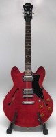 Lot 66 - Epiphone dot electric guitar.