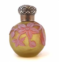 Lot 118 - Webbs Cameo Glass Scent Bottle
