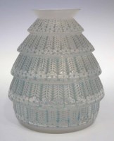 Lot 127 - Lalique Ferrieres vase.