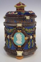 Lot 196 - Wedgwood tobacco jar.
