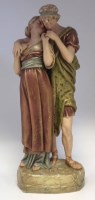 Lot 197 - Royal Dux figure group.