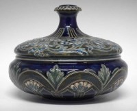 Lot 225 - Doulton stoneware vase.