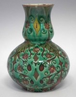 Lot 239 - Della Robbia vase  incised by Harry Pearce and