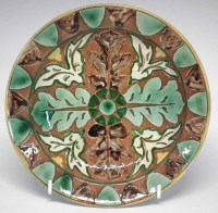 Lot 240 - Della Robbia plate.