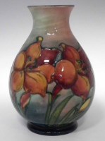 Lot 249 - Moorcroft flambe vase.
