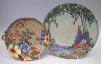 Lot 265 - Two Crown Devon dishes.