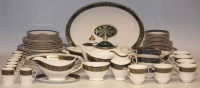 Lot 287 - Royal Doulton dinner service Carlise.