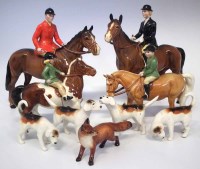Lot 288 - Beswick nine piece Huntset