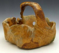 Lot 324 - Burl Ware Japanese Basket
