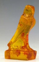 Lot 350 - Reconstituted Amber Falcon