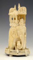Lot 353 - Indian Ivory Howdah