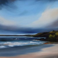 Lot 441 - Michael Ashcroft, Solway/Galloway Coast, Scotland, oil.