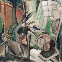 Lot 478 - John Smith Willock, Hostel, oil.