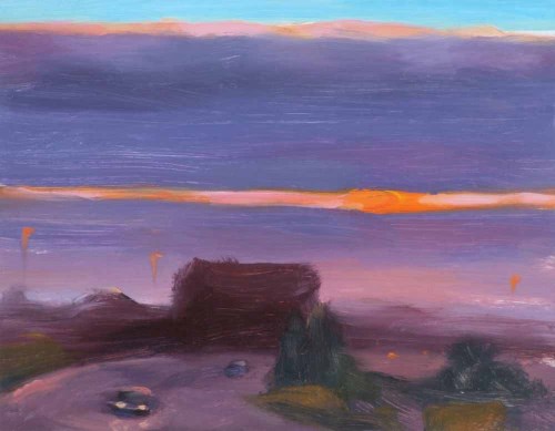491 - Liam Spencer, Mancunian Way III, oil.