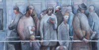 Lot 519 - Jiri Borsky, Newcastle Post Office, watercolour.