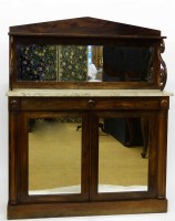 Lot 633 - Rosewood chiffonier.