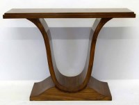 Lot 645 - Art Deco console table.