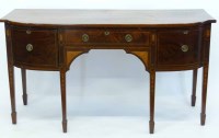 Lot 652 - Mahogany sideboard.