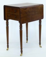 Lot 658 - Regency work table.