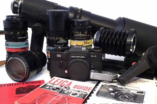 Lot 26 - Leica SL2 camera and accessories.