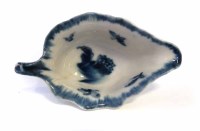 Lot 114 - Pickle dish Liverpool probably Reid.