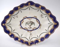 Lot 117 - Chelsea Derby lozenge shape dish circa 1780