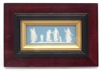 Lot 203 - Wedgwood framed Jasper panel.