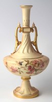 Lot 209 - Royal Worcester Edward Raby vase.