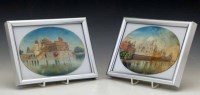 Lot 262 - Two Indian miniatures.