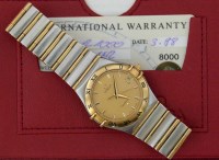Lot 372 - Omega constellation watch.