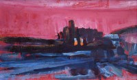 Lot 464 - Ted Finley, Trafford Park, oil.