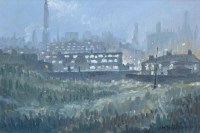 Lot 481 - Reg Gardner, Clayton Industrial Estate, oil.