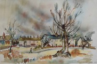 Lot 536 - William Ralph Turner, Worsley and another verso, watercolour.