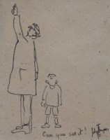 Lot 541 - John Thompson, Can You See It?, ink.
