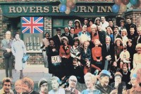 Lot 556 - After Peter Blake, Coronation Street, signed print.