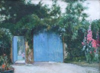 Lot 559 - C. Waldo Adin, The Irish Yew, oil.