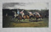 Lot 618 - After J.C. Dollman, Polo, large print.