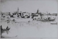 Lot 623 - Charles W. Cain, Four framed etchings (4).