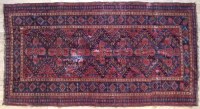 Lot 703 - Turkoman Bashir rug.