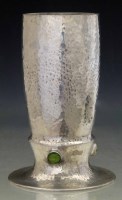 Lot 4 - Pewter Liberty & Co. vase (01145).