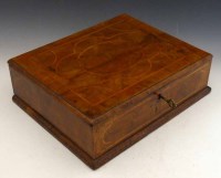 Lot 5 - Queen Anne lace box.